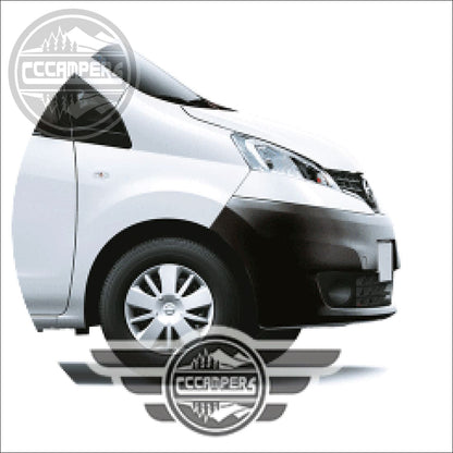 Colour Code Your Pop Up Roof Nissan NV200 2010+ - cccampers.myshopify.com