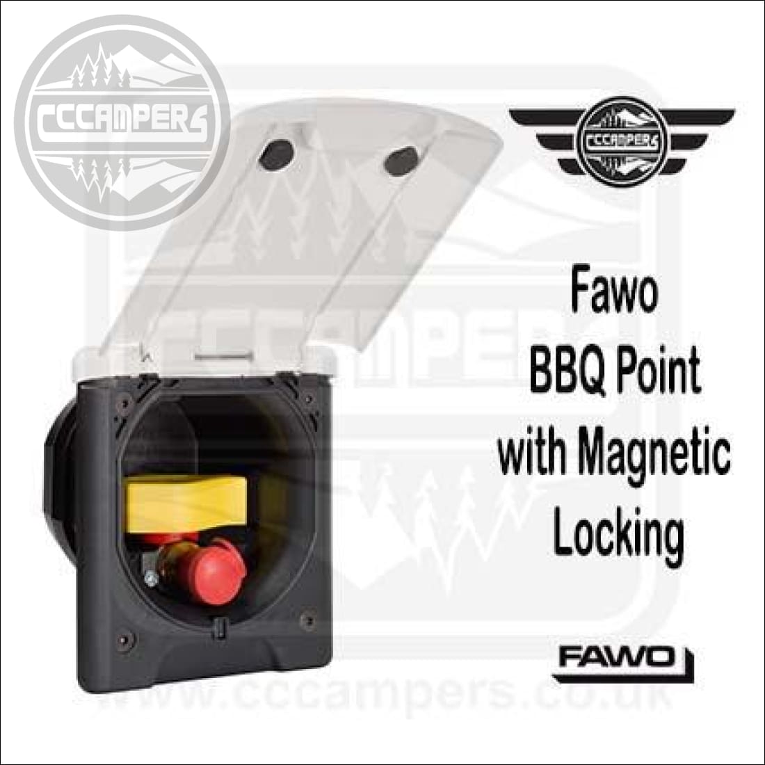 Fawo BBQ Point with Magnetic Locking - cccampers.myshopify.com