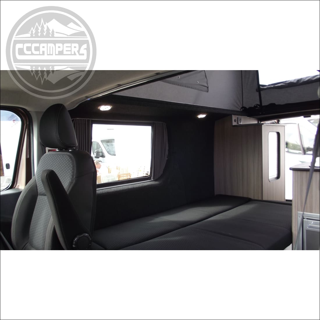 Mamble Rock 'n' Roll bed / seat frame for side layout - cccampers.myshopify.com