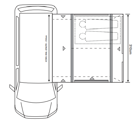 Outdoor Revolution Driveaway extension pack - cccampers.myshopify.com