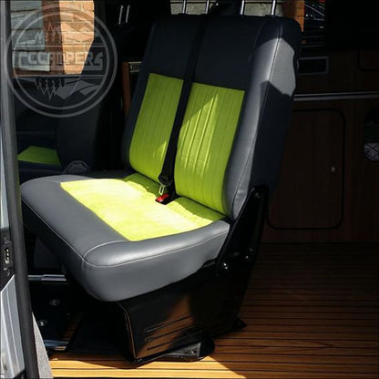 Volkswagen T5 T6 Transporter caravelle double swivel seat base UK made - cccampers.myshopify.com